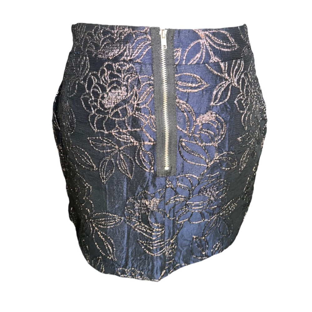 Aqua🦎Floral Printed Mini Skirt🌵 - Picture 3 of 6